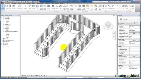 Revit Tutorials Modifying Stair By Component Youtube