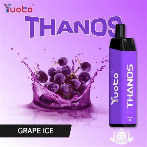 Puff Yuoto Thanos Disposable Vape E Juice Ml Battery Mah