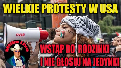 Wielkie protesty w USA Zagrożony wybór Krytyczny gambit Wstąp do