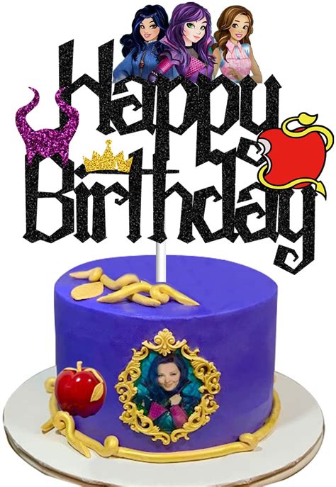 Descendants Cake Toppers Descendants Cake Decoration For Kids Boy Girl