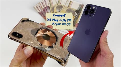 How To Turn Destroyed Iphone Xs Max Into A Brand New Iphone Pro Max