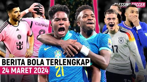 Endrick Borong Rekor Brasil Sikat Inggris Gol Detik Jerman