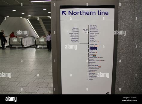 London Underground Northern Line Map Showing The New 43 Off