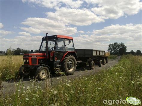 Fotografia Traktor Zetor 5320 Przyczepy 381099 Galeria Rolnicza