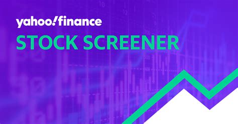 Free Stock Screener Yahoo Finance