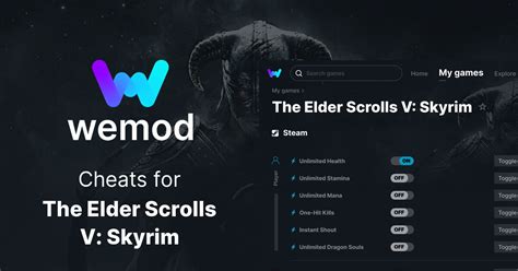 The Elder Scrolls V: Skyrim Cheats & Trainers for PC | WeMod