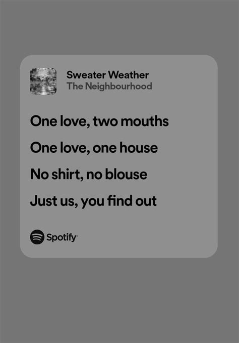 Sweater Weather In 2024 Love Lyrics Quotes Romantic Song Lyrics Love Song Lyrics Quotes