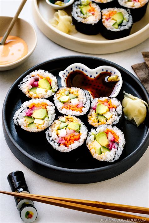 vegetable sushi roll ideas