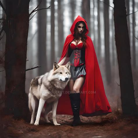 Sexy Red Riding Hood By Vogueart On Deviantart