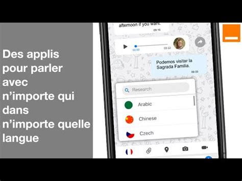 Des Applications De Traduction En Temps R El Youtube