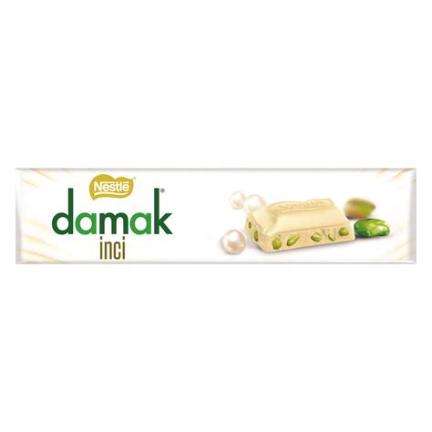 Nestle Damak İnci White Chocolate With Pistachios Antep Fıstıklı Beya