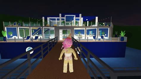 Roblox Bloxburg Cruise Ship Speedbuild Youtube