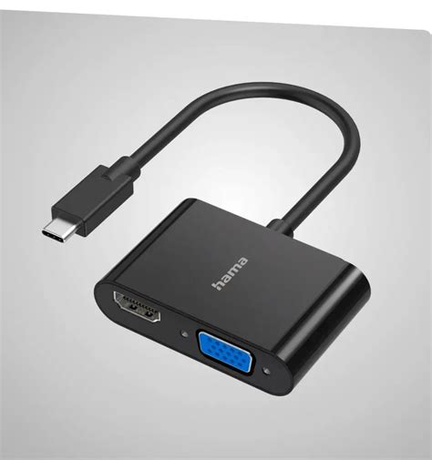 Adapter Hama Usb C Hdmi Vga K Sklep Hama Mobile