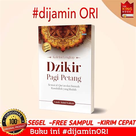 Jual Buku Koleksi Lengkap Dzikir Pagi Petang Zikir Pagi Dan Petang