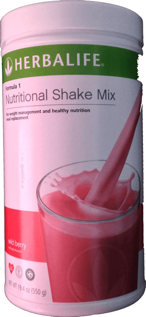 Download Herbalife Nutritional Shake Mix Wild Berry Flavor