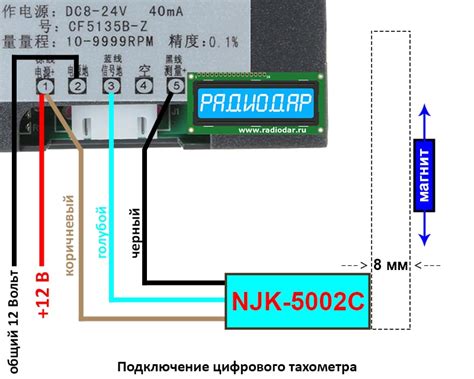 Cf5135c z схема подключения тахометр