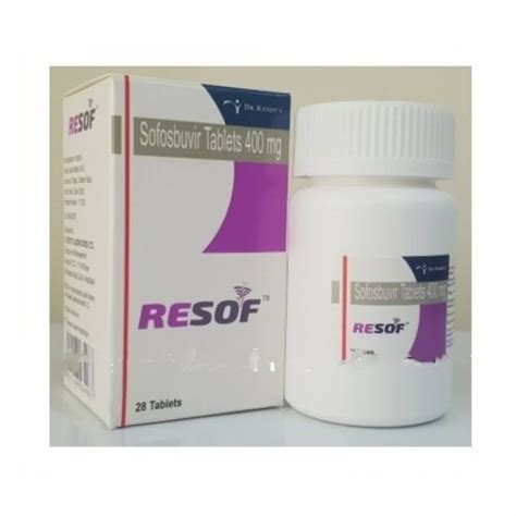 Sofosbuvir Ledipasvir Resof Total 400 Mg 100 Mg Tablets 28