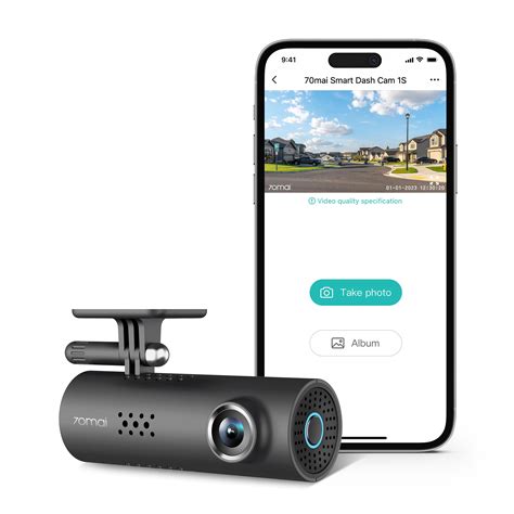 70mai Front Dash Cam Built In WiFi Smart Dash Camera For Cars 140