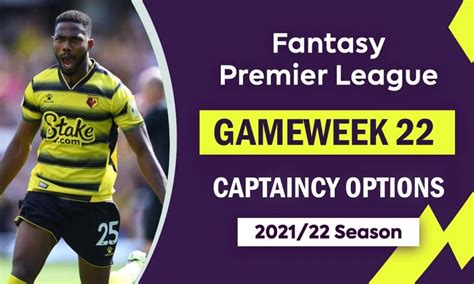 Fpl Gameweek Captaincy Options