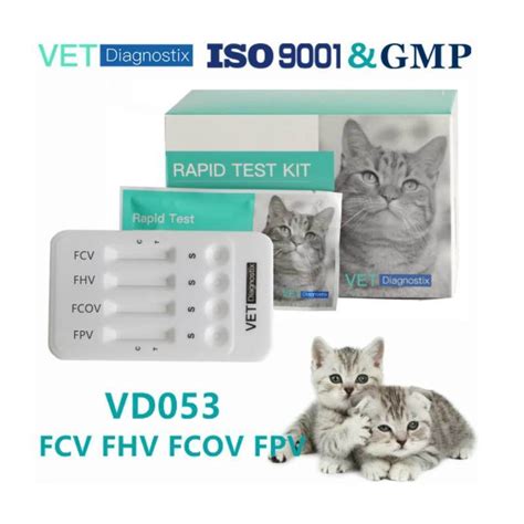 Felivet Fcv Fhv Fcov Fpv Ag Combo Test Calicivirus Herpesvirus Type