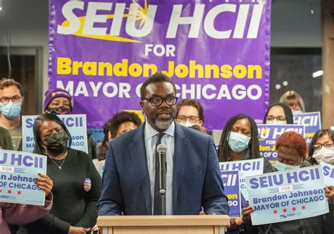 Seiu Healthcare Il Endorses Brandon Johnson In Chicago Mayoral Race