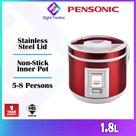 Pensonic Jar Rice Cooker Psr L Shopee Malaysia