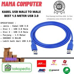 Jual Kabel Usb Male To Usb Male Usb Type A Cm Profftech