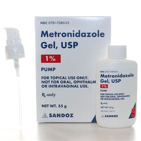 Metronidazole Topical Gel 1% 55g