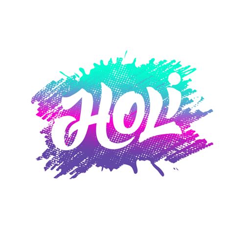 Holi Text Png Holi Editing Png Download Happy Holi Png