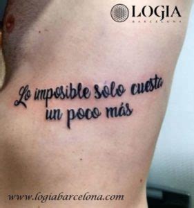 Tatuaje Con La T Cnica Del Lettering Logia Tattoo Barcelona