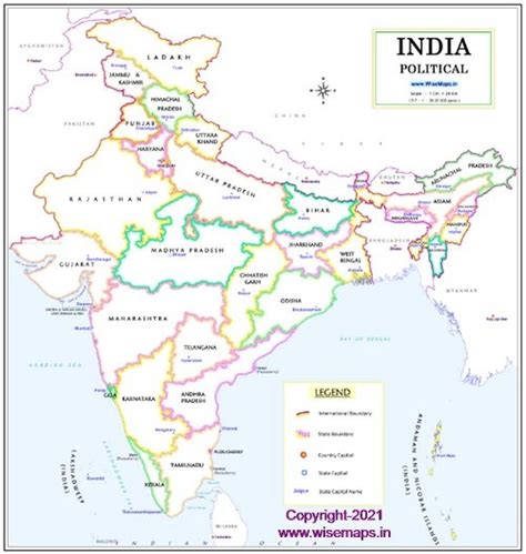 India Map Political Map India States Stock Vector (Royalty, 59% OFF