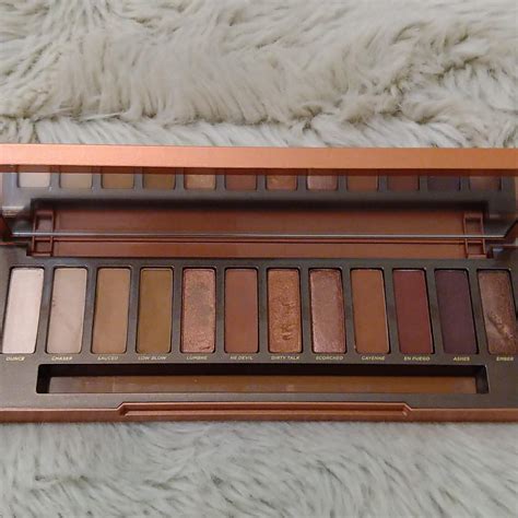 Naked Heat Palette Urban Decay Used But In Good Depop