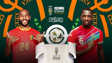 AFCON: When, How to Watch Guinea Vs Gambia