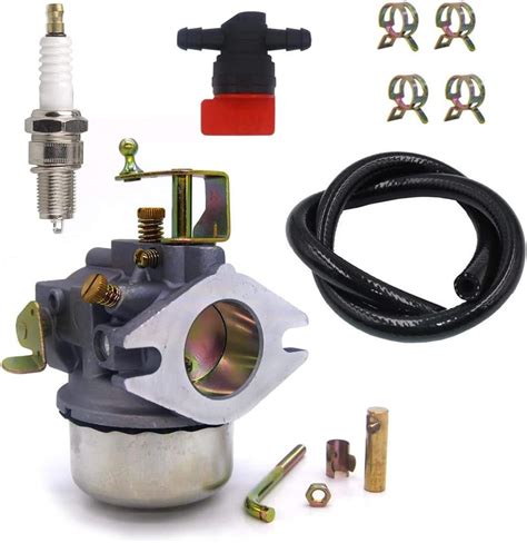 Nimtek K321 Carburetor With Spark Plug Fuel Filter Line For Kohler K321 K341 Cast