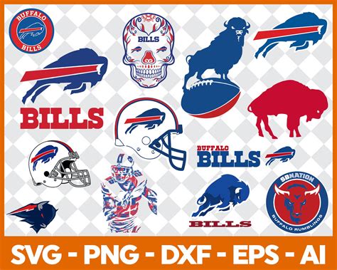 Buffalo Bills Nfl Svg Dxf Eps Pdf Png Cricut Cutting File Etsy