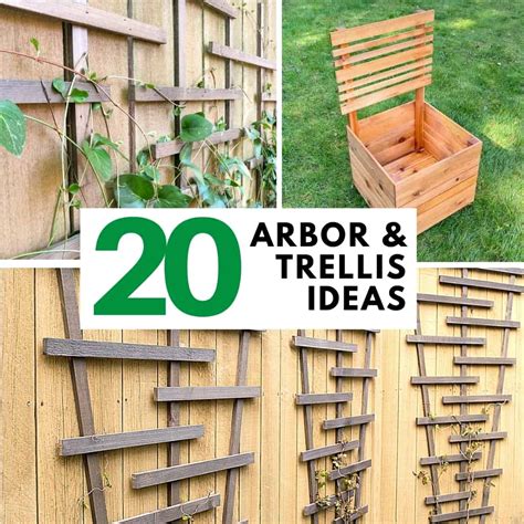 20 DIY Arbor And Trellis Ideas For Your Garden The