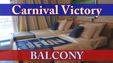 Carnival VICTORY Balcony Cabin Tour, Stateroom 9282, Carnival Cruise — Home