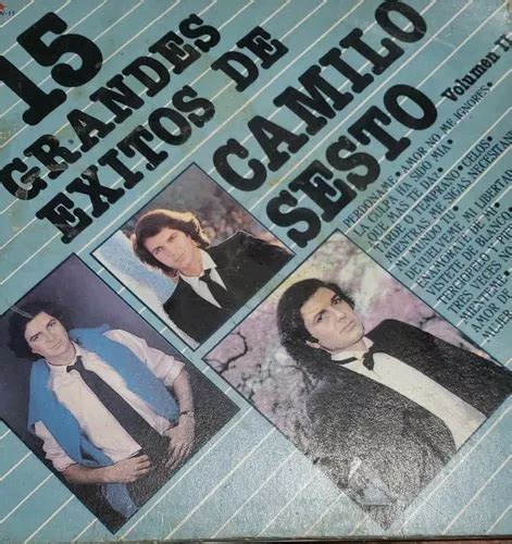 Camilo Sesto 15 Grandes Exitos Volumen Ii Lp Meses Sin Intereses