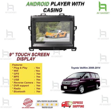 Free Reverse Camera Toyota Vellfire Alphard Lenco Ips