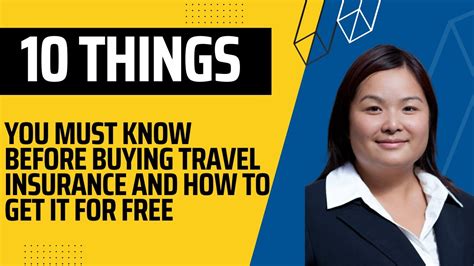 10 Things You MUST Know Before Buying Travel Insurance And How To Get