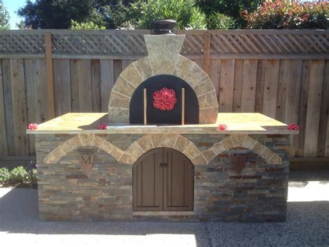 The Conetto Family Natural Gas Powered Brick Pizza Oven in California ...