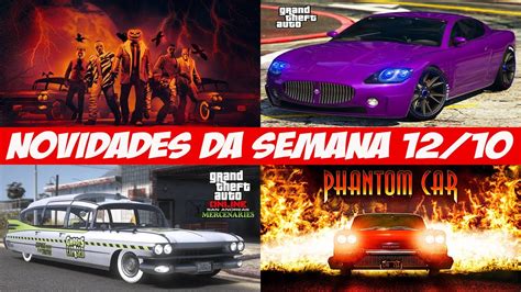 Fantasmas Carro Novo E Novos Eventos De Halloween Gta Online