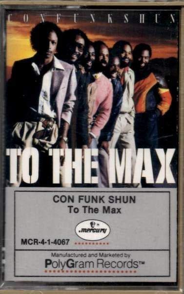 Con Funk Shun To The Max Cassette For Sale