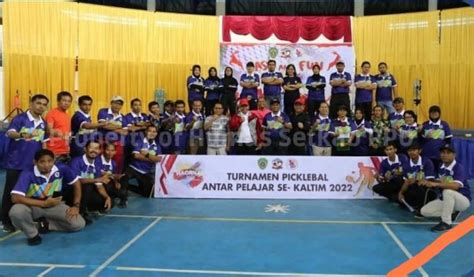 Resmi Dimulai Turnamen Pickleball Antar Pelajar Se Kalimantan Timur