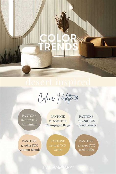 Color Trends For Interiors To Decorate In 2024 Palette 01 Color