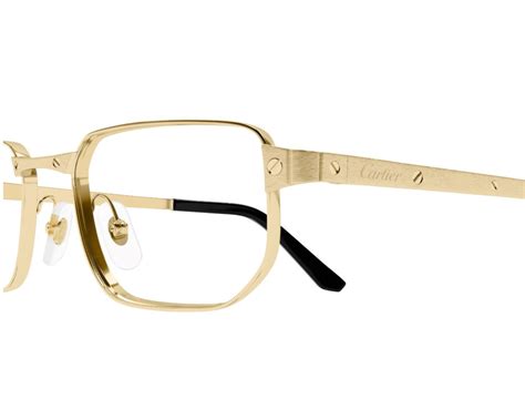 Lunettes De Vue Cartier Core Range Ct O Couleur De Monture Dor