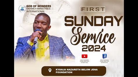 07 JAN 2024 SUNDAY CHURCH SERVICE WITH PASTOR VINCENT MUWANGUZI LIVE AT