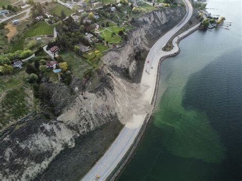 Highway 97 Reopens To Single Lane At Summerland Landslide Penticton