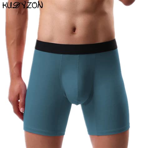 Lange Mannen Boxer Ondergoed Heren Boxershort Heren Heren Katoenen