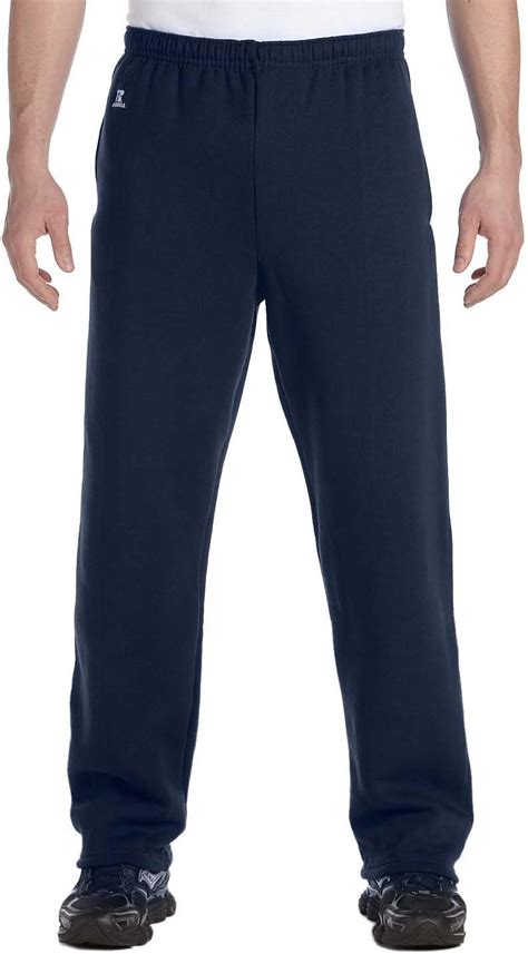 Russell Athletic Mens Dri Power Open Bottom Sweatpants Pockets Buy